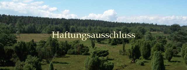 Haftungsausschluss